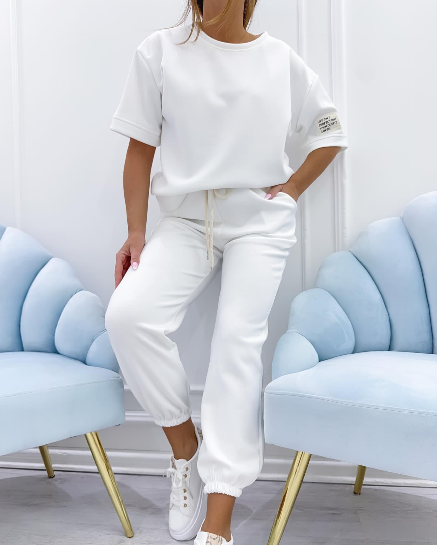 Ismera™ Conjunto Top Liso Ajuste Cómodo