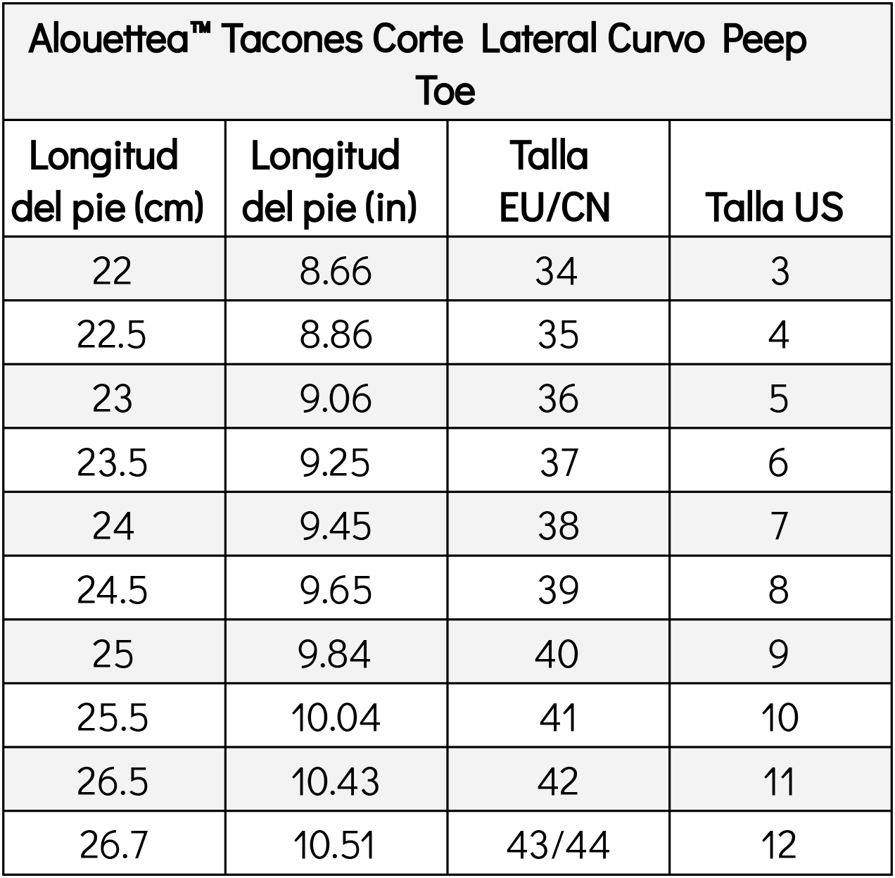 Alouettea™ Tacones Corte Lateral Curvo Peep Toe