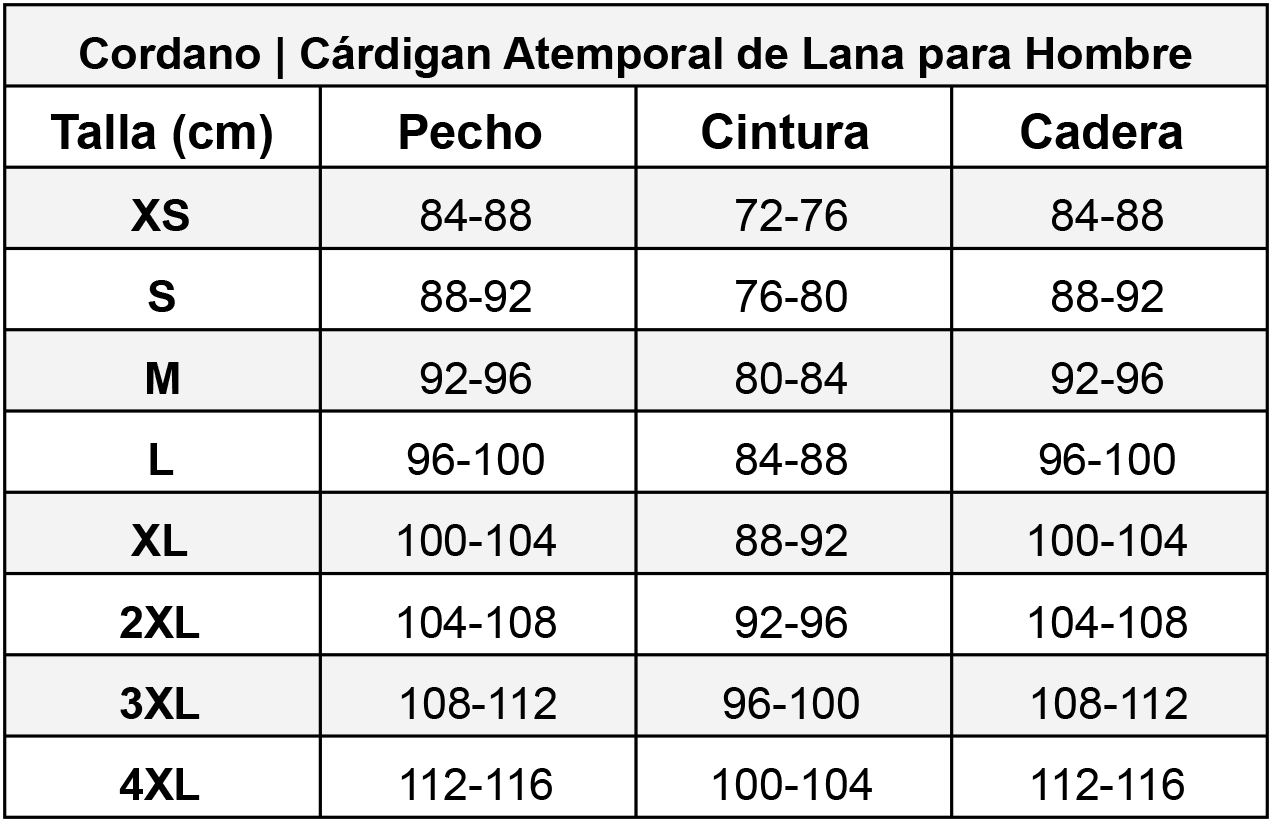 Cordano™ Cárdigan Atemporal de Lana para Hombre