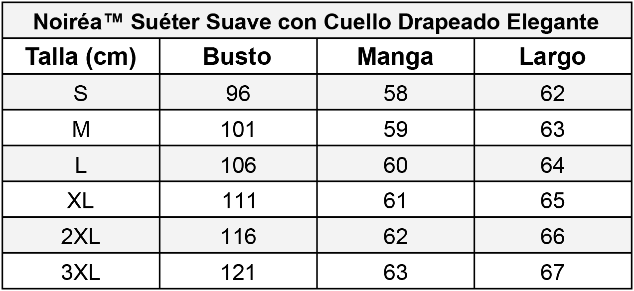 Noiréa™ Suéter Suave con Cuello Drapeado Elegante