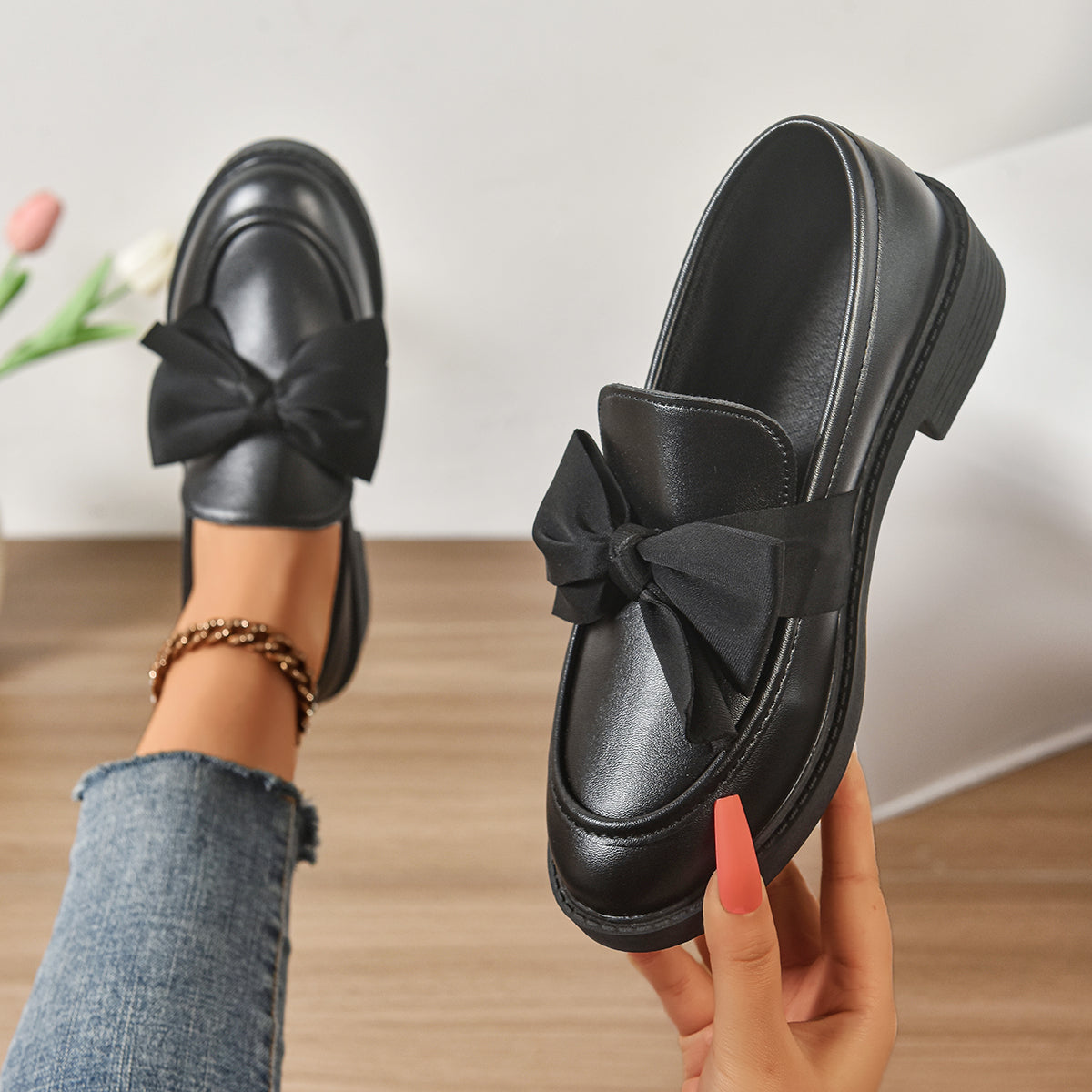 Jorevix™ Mocasines Ortopédicos con Lazo