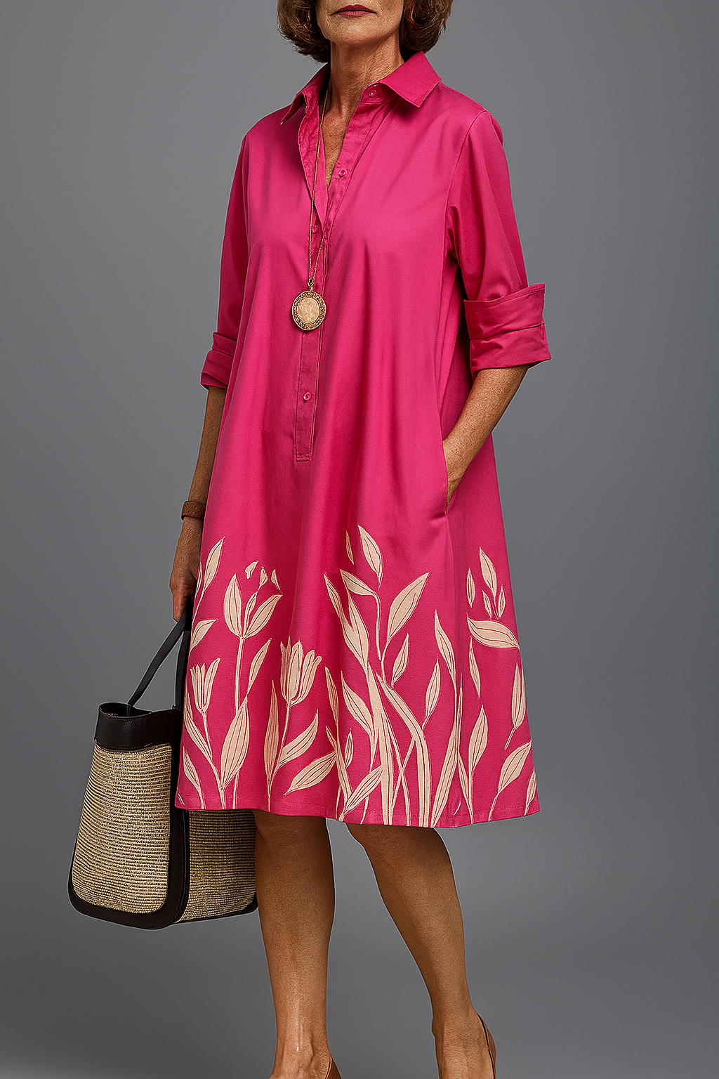 Vianne™ Vestido midi cómodo
