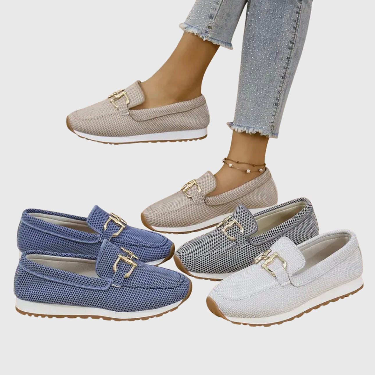 Afton™ Zapatillas Tipo Loafer de Estilo Casual y Cómodo