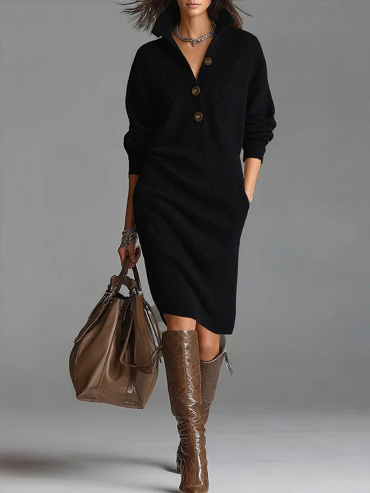 Velmira™ Vestido tejido casual elegante fácil de combinar