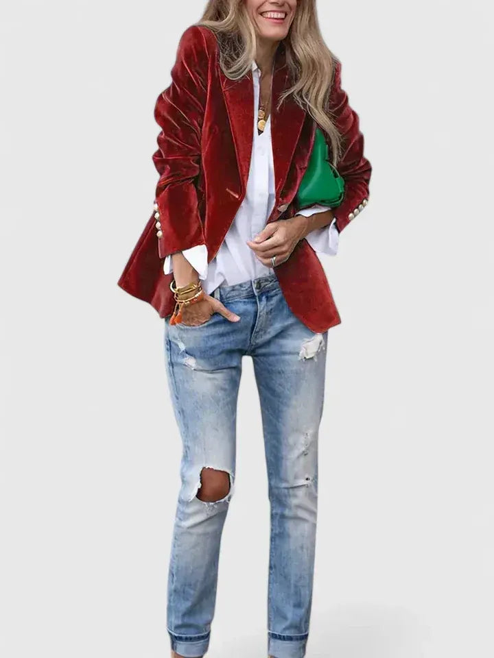 Seravine™ Blazer elegante y sofisticado para mujer