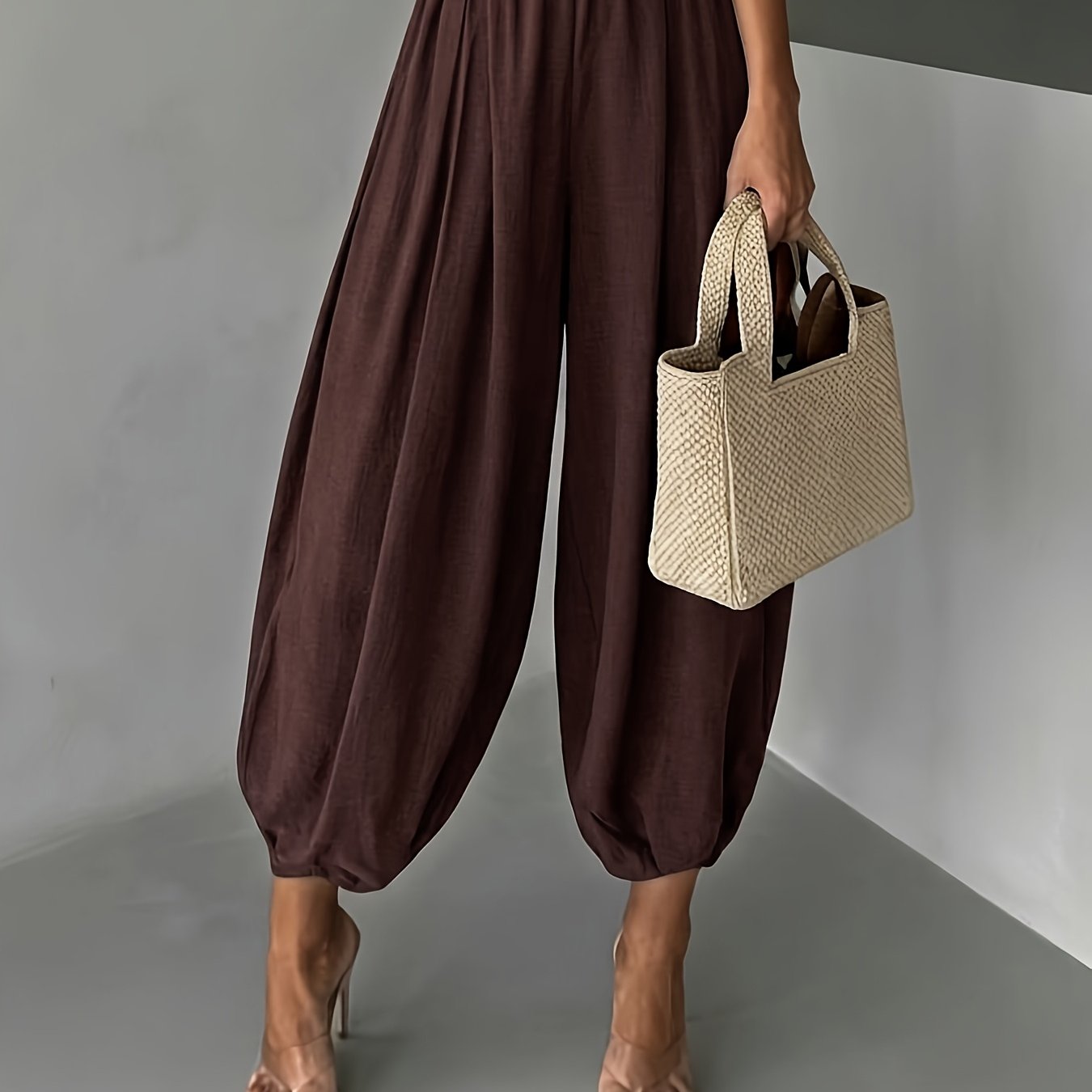 Harlyn™ Pantalones Harem de Corte Suelto y Estilo Relajado