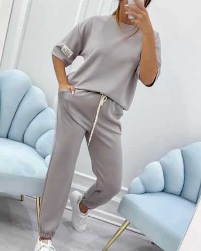 Ismera™ Conjunto Top Liso Ajuste Cómodo