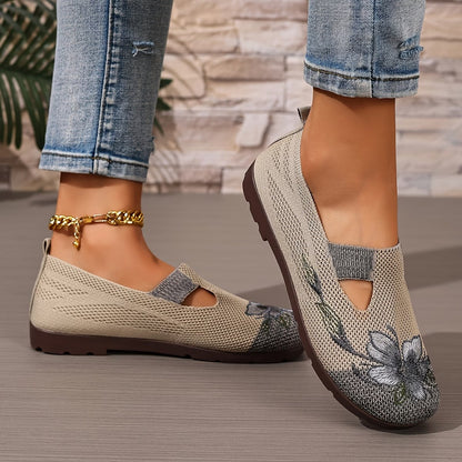 Liora™ Zapatos de mujer, transpirables, estéticos con bordado