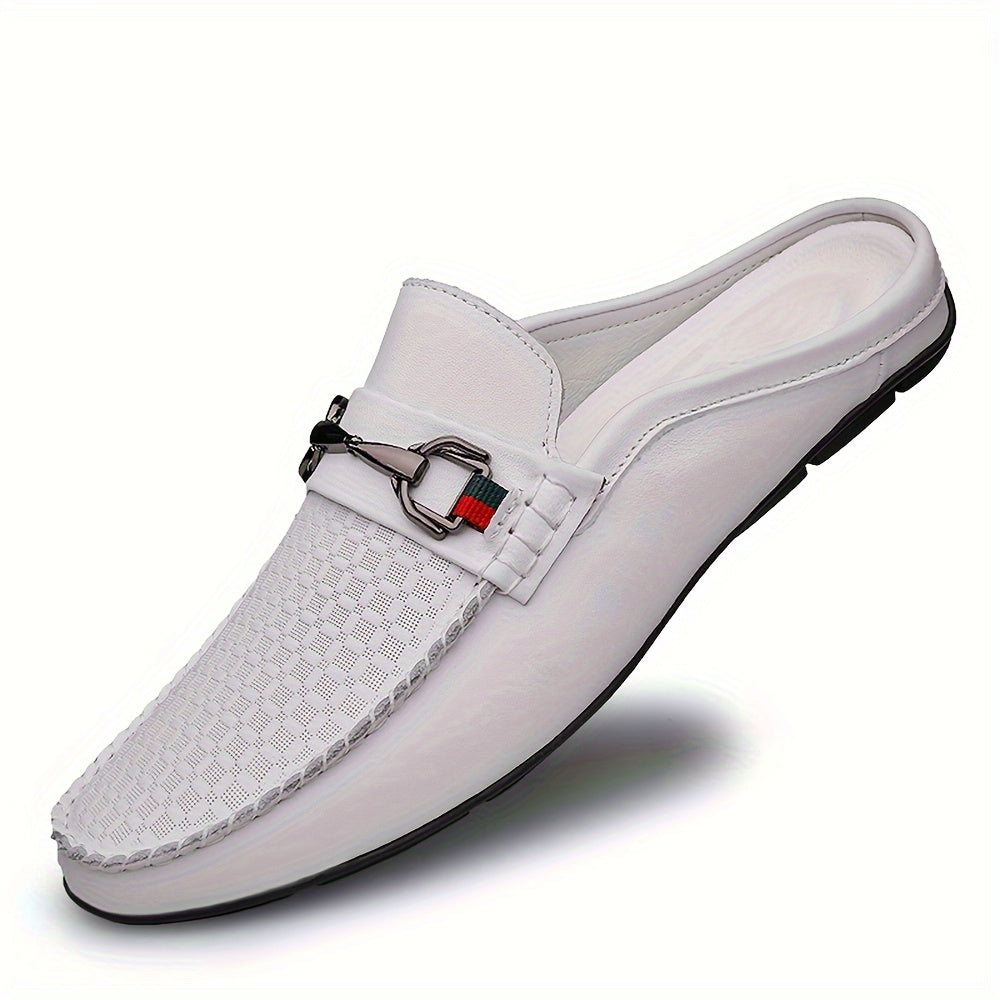 Caelric™ Zapatos Mule Retro para Hombre con Diseño Abierto y Máxima Comodidad