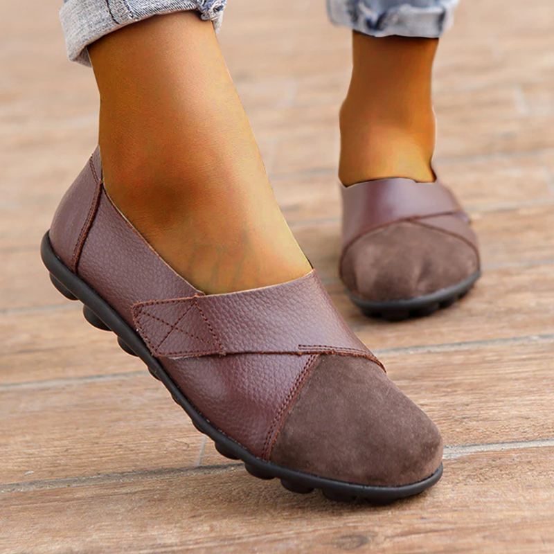 Marceline | Mocasines de Cuero Comfy Premium Stride Harmony