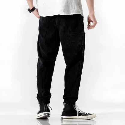 Jovaro™ Pantalones Terciopelo Textura Rica