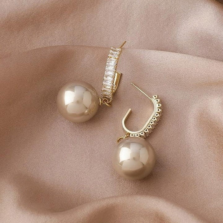 Joreline™ Pendientes Crystal Pearl