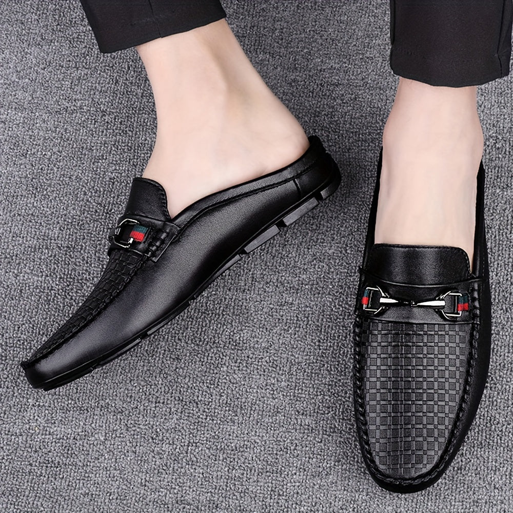 Caelric™ Zapatos Mule Retro para Hombre con Diseño Abierto y Máxima Comodidad