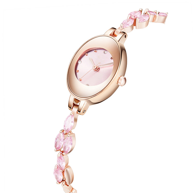 Doreya™ Reloj de pulsera para mujer con zirconias de colores