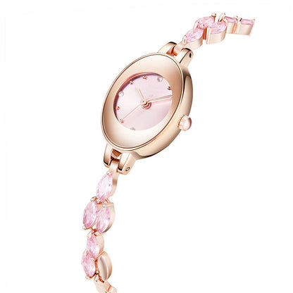 Doreya™ Reloj de pulsera para mujer con zirconias de colores