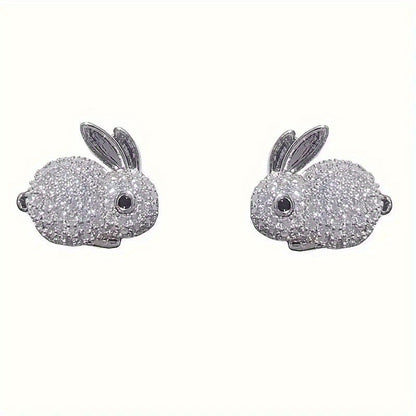 Agatha | Aretes de Conejo con Diseño Encantador y Toque Divertido