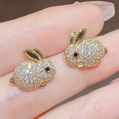 Agatha | Aretes de Conejo con Diseño Encantador y Toque Divertido