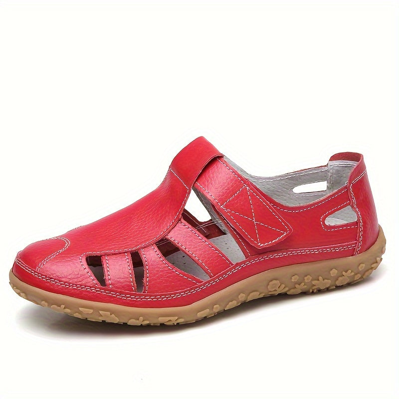 Norah™ Mocasines Artesanales de Piel con Suela Suave y Diseño Vintage
