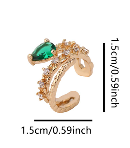 Seren™ Pendiente de Cuff con Encanto de Serpiente