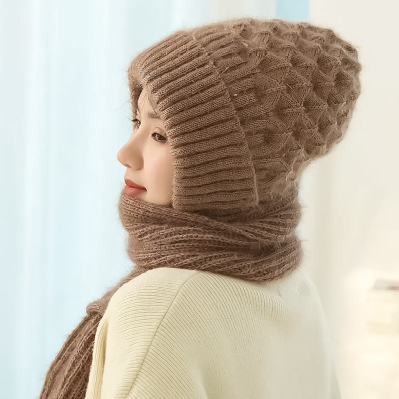 Solmira™ Gorro y Bufanda Cortaviento Polar