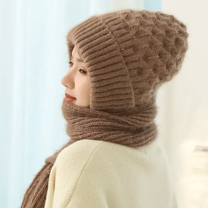 Solmira™ Gorro y Bufanda Cortaviento Polar