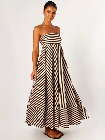 Joreva™ Vestido Maxi Elegante para Mujer con Caída Fluida