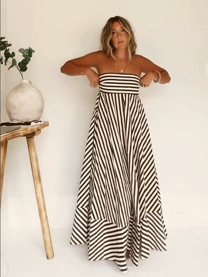 Joreva™ Vestido Maxi Elegante para Mujer con Caída Fluida