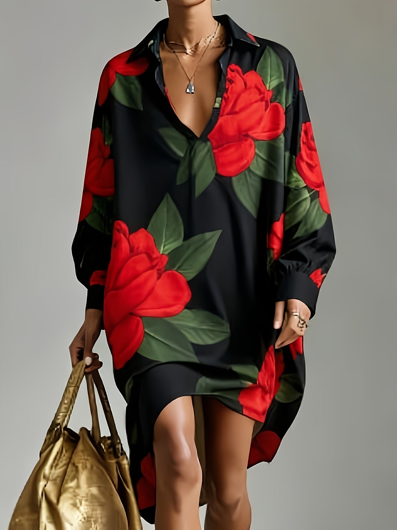 Madison | Blusa Estampada de Estilo Francés con Corte Relajado y Elegancia Casual