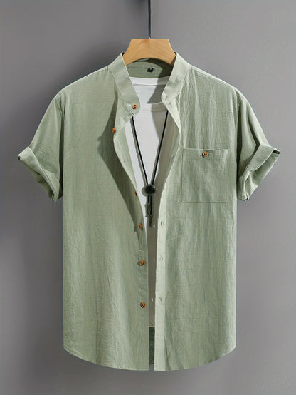 Hexaro™ Camisa Casual para Hombre de Estilo Relajado y Moderno