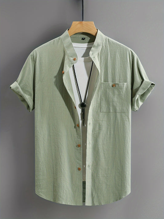 Hexaro | Camisa Casual para Hombre de Estilo Relajado y Moderno