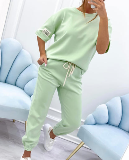Ismera™ Conjunto Top Liso Ajuste Cómodo