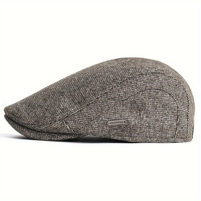 Horevik™ Gorra Retro de Invierno con Diseño Clásico y Acabado Suave