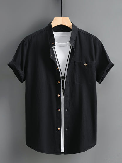 Hexaro™ Camisa Casual para Hombre de Estilo Relajado y Moderno