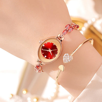 Doreya™ Reloj de pulsera para mujer con zirconias de colores