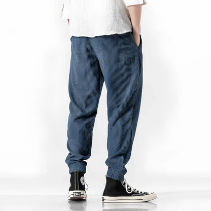 Jovaro™ Pantalones Terciopelo Textura Rica