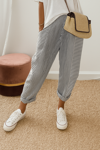 Luma™ Pantalones de Algodón y Lino Transpirables