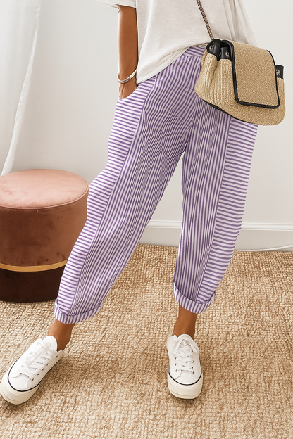 Luma™ Pantalones de Algodón y Lino Transpirables