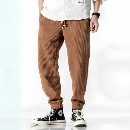 Jovaro™ Pantalones Terciopelo Textura Rica