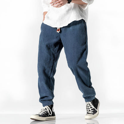 Jovaro™ Pantalones Terciopelo Textura Rica
