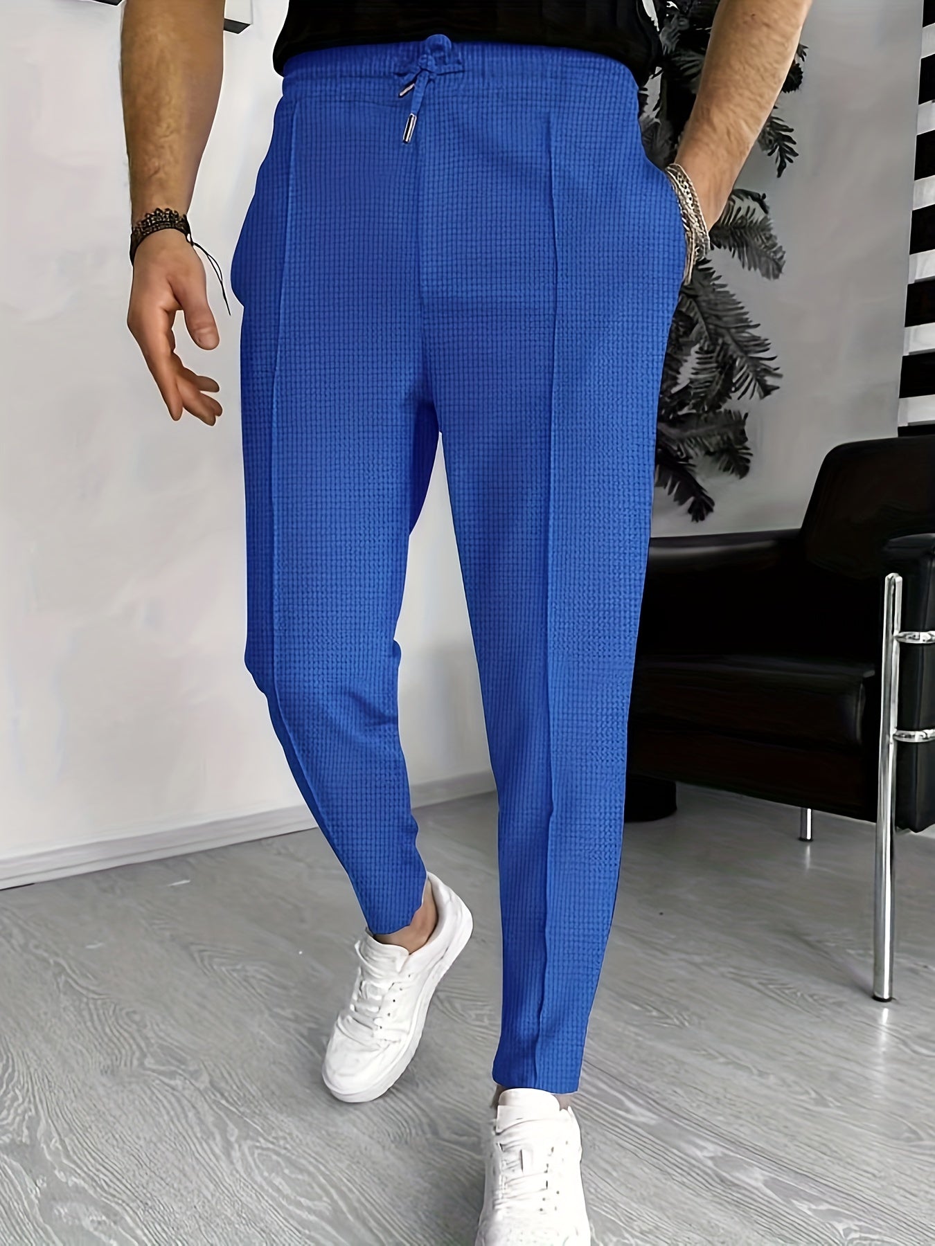 Yaxolt | Pantalón Texturizado de Corte Relajado con Máxima Comodidad