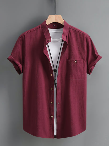 Hexaro™ Camisa Casual para Hombre de Estilo Relajado y Moderno