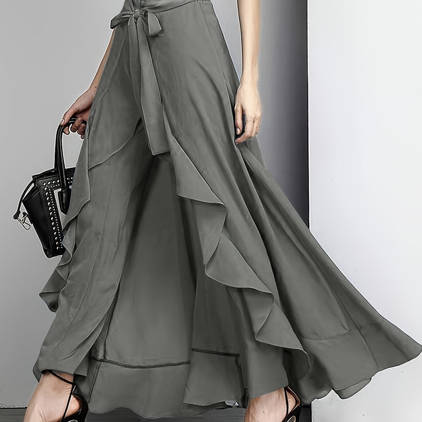 Amara | Pantalón Elegante de Pierna Recta con Caída Fluida y Ajuste Cómodo