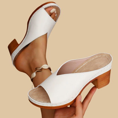 Javora™ Sandalias Ortopédicas de Tacón Alto Chunky