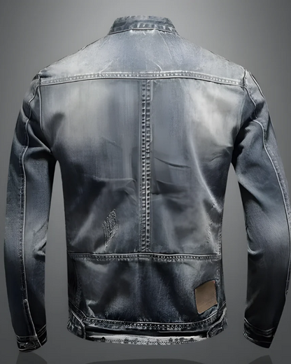 Lucerra™ Chaqueta de Mezclilla Premium de Estilo Clásico Masculino