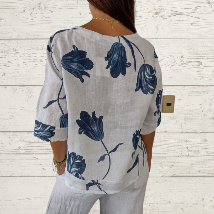 Jolirae™ Vestido Estampado Elegante con Ajuste Cómodo y Estilo Casual