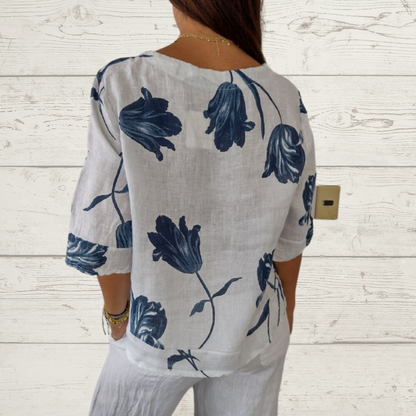 Jolirae™ Vestido Estampado Elegante con Ajuste Cómodo y Estilo Casual