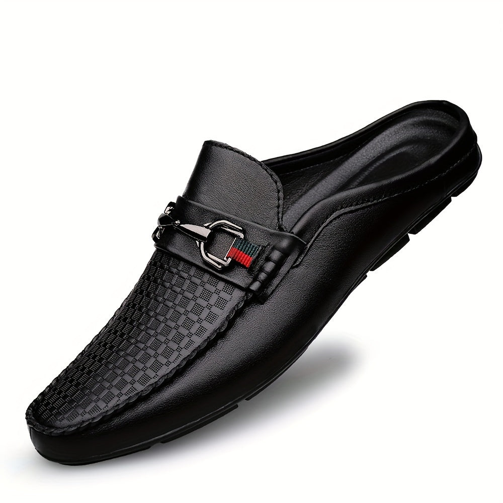 Caelric™ Zapatos Mule Retro para Hombre con Diseño Abierto y Máxima Comodidad