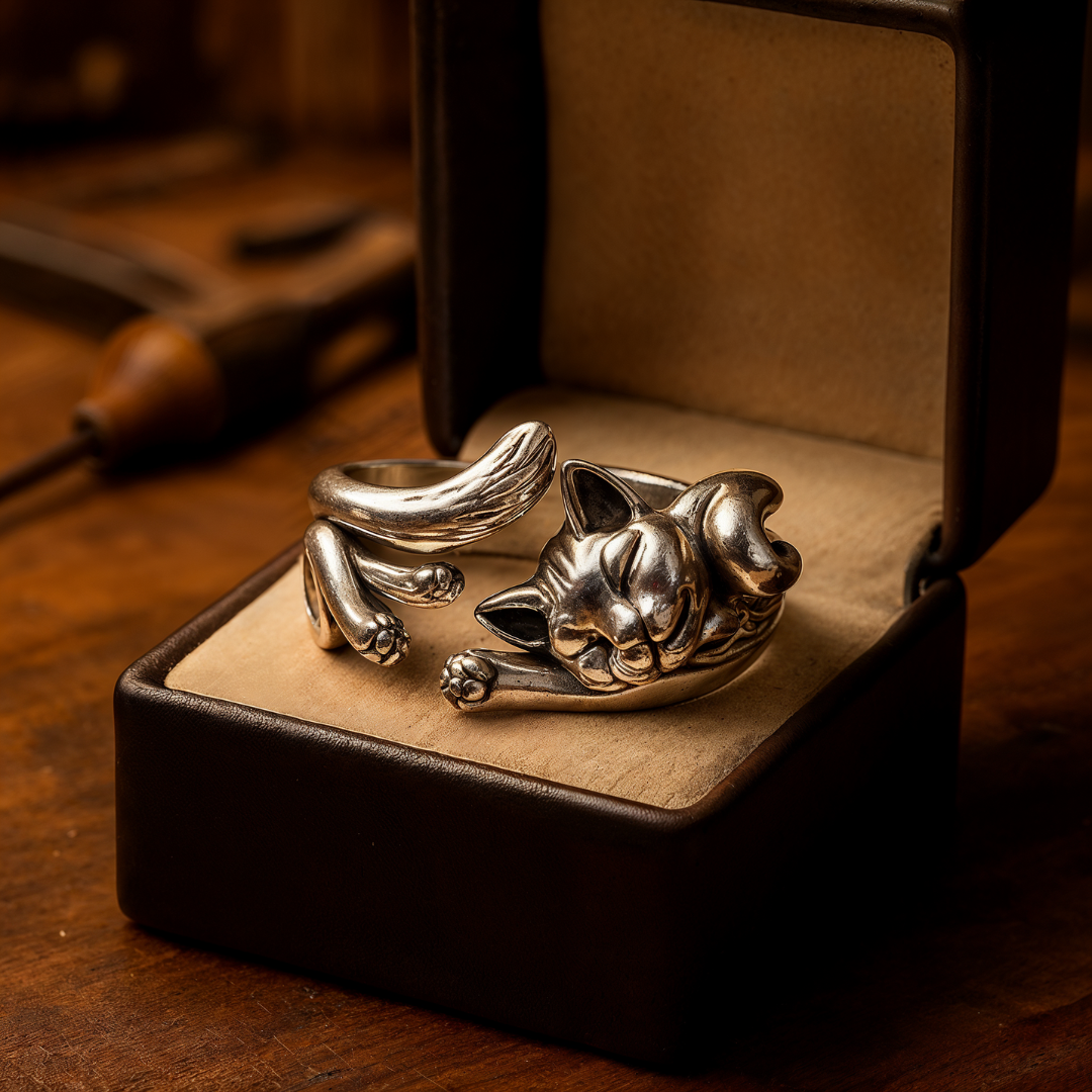 Velisse™ Anillo retro sofisticado con toque romántico