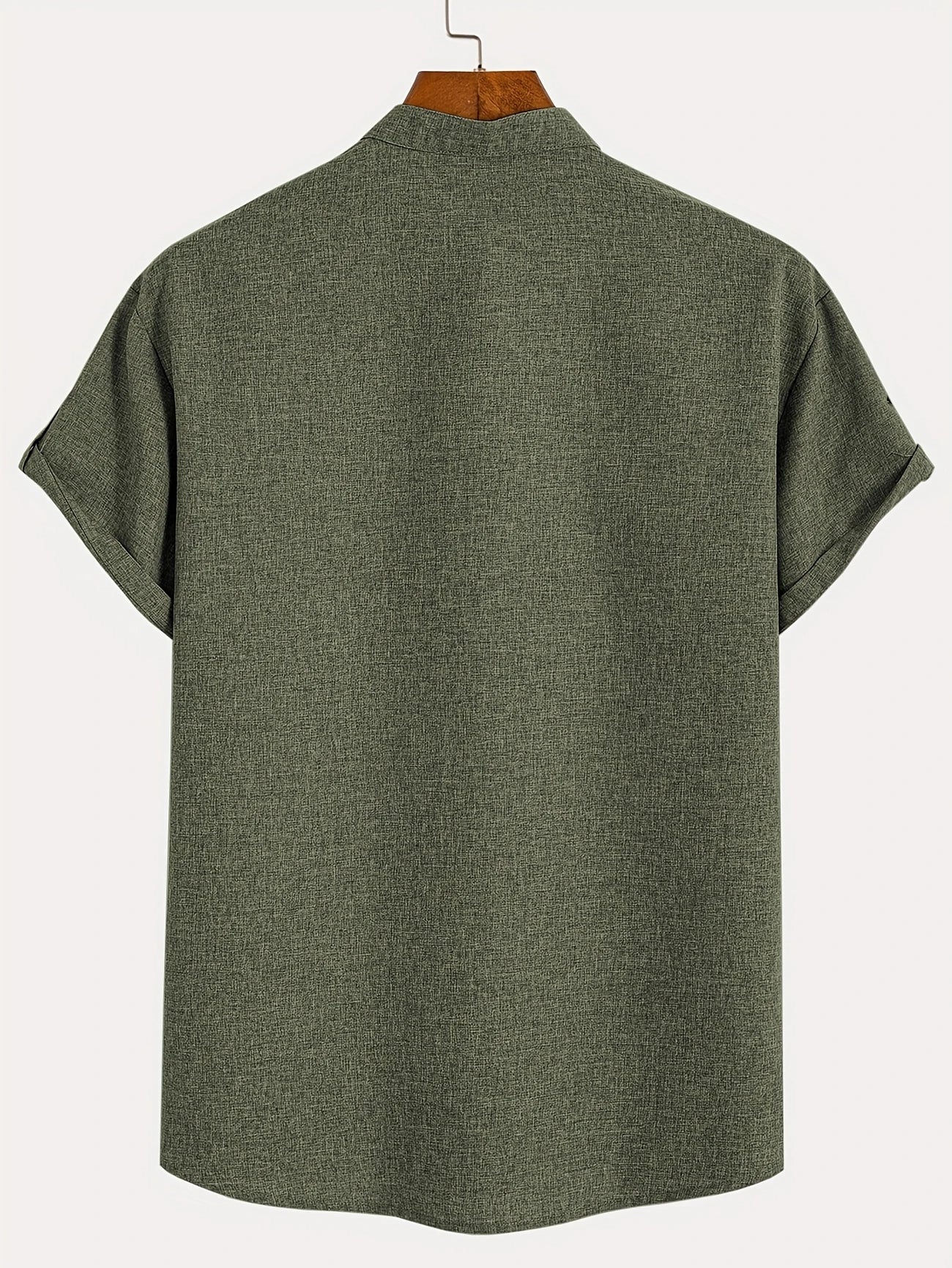 Hayes™ Camisa elegante de manga corta y cuello alto