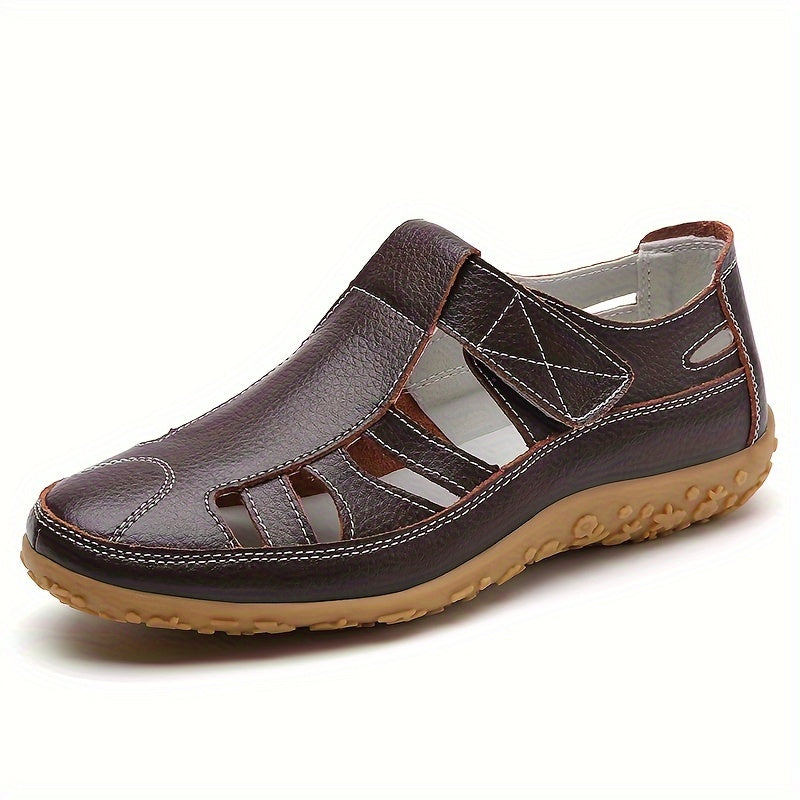 Norah™ Mocasines Artesanales de Piel con Suela Suave y Diseño Vintage